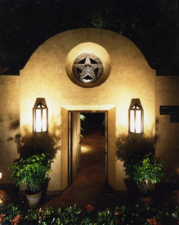 Villa Estrella Mar Night Entrance